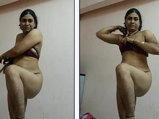 Desi randi bhabhi Shabnam nude dressing after fuck – new video