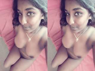 Today Exclusive- Horny Lankan Tamil Girl Showing Her Wet Pussy Part 1