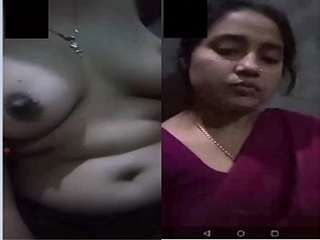 Today Exclusive- Horny Desi Girl Showing Hr Boobs and Fingering On Video Call part 5