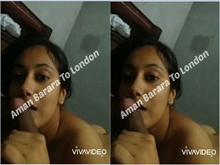 Today Exclusive-Sexy Punjabi Girl Blowjob and Fucking part 1