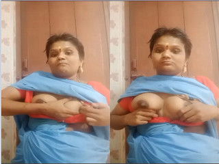 Today Exclusive- Telugu Wife Shows Boobs and pussy