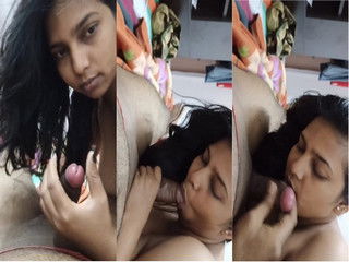 Divya Wife Sucking and Vibrator Play Part 4