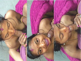 Desi Wife Sucking Dick