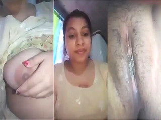 Desi Girl Shows Her Boobs and Pussy