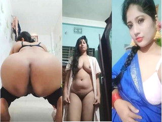 Sexy Desi Bhabhi Shows For Lover On VC