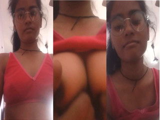 Cute Desi Girl Shows Boobs