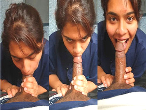 Desi Tamil Girl Blowjob and Fucking Part 1