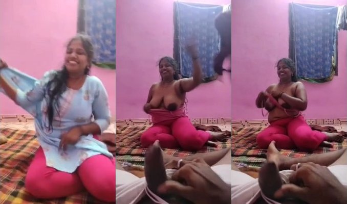 Shy Tamil WIfe Blowjob