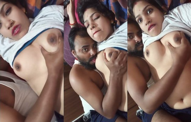 Horny Shona Bhabhi Boobs Sucking