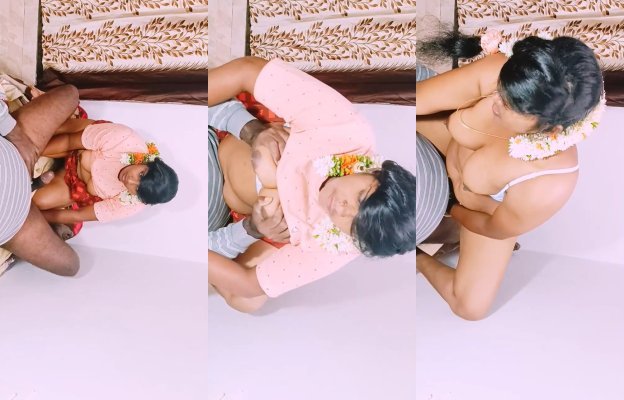 Desi Telugu Bhabhi Blowjob and Fucking