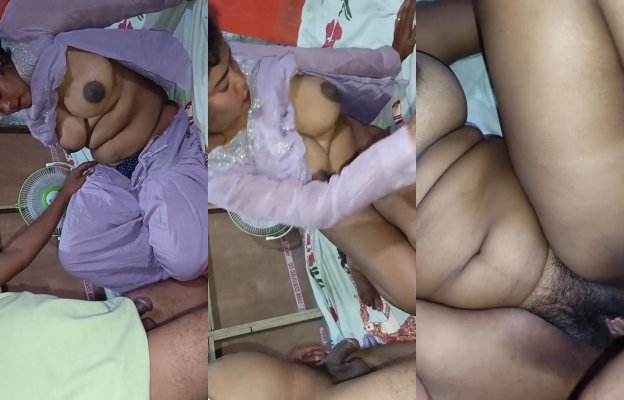 Horny Desi BBW Wife Blowjob and Fucking