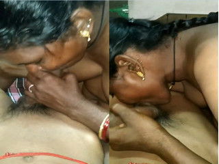 Exclusive- Indian Wife Giving NYc BlowJob To Hubby